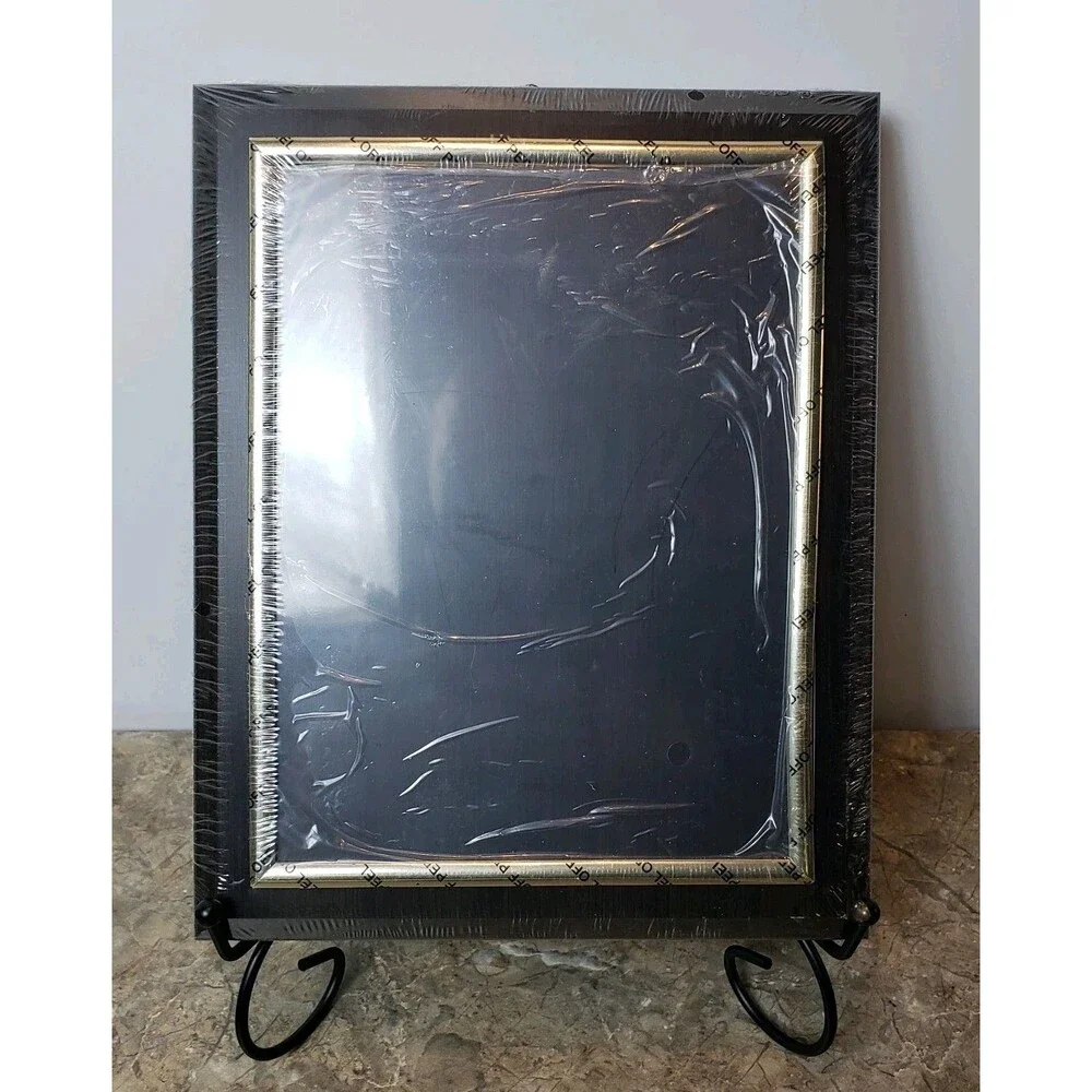 Frame Plaque Wooden Background for Award Certificate Portrait Landscape Hangable
